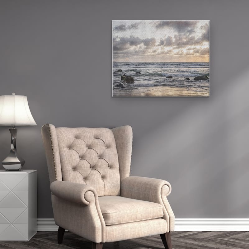 Masterpiece Art Gallery Coronado Ocean Canvas Art Print - Multi-color