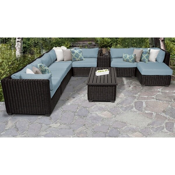 Tk Clics Venice Chestnut Brown Wheat Resin Wicker Aluminum Tk Clics Venice Chestnut Brown Wheat Resin Wicker Aluminum 10 Piece Outdoor Patio Furniture Set Free Shipping Today 24018132
