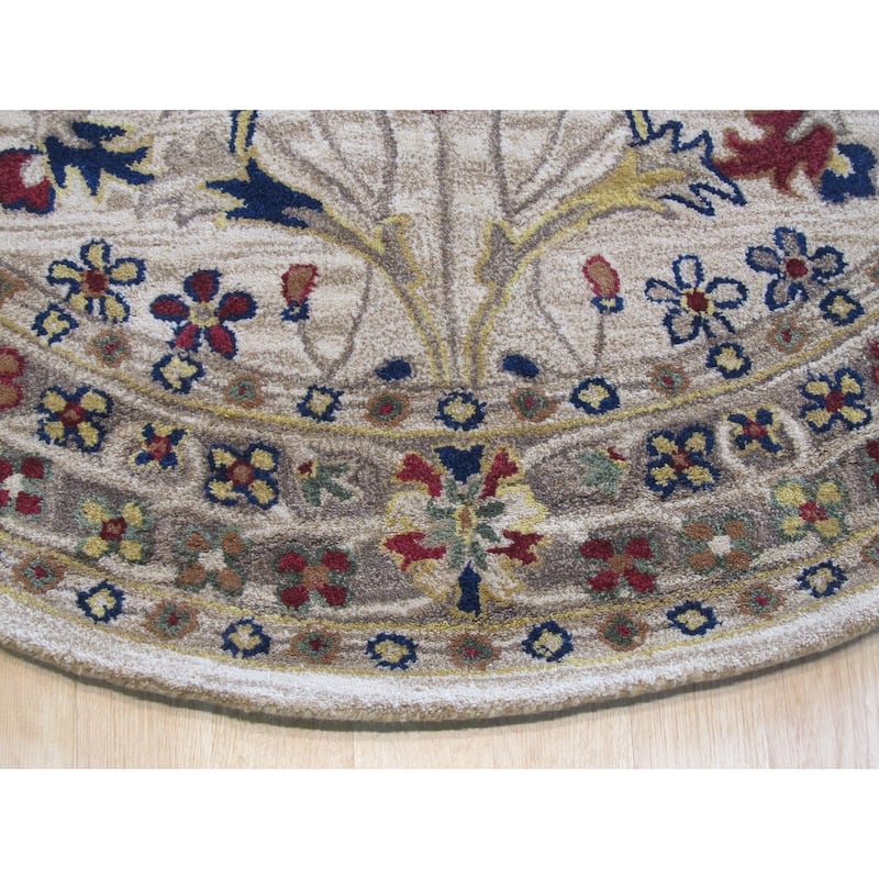 EORC Area Rug for Bedroom and Home Décor - Handmade Wool Rug Provides