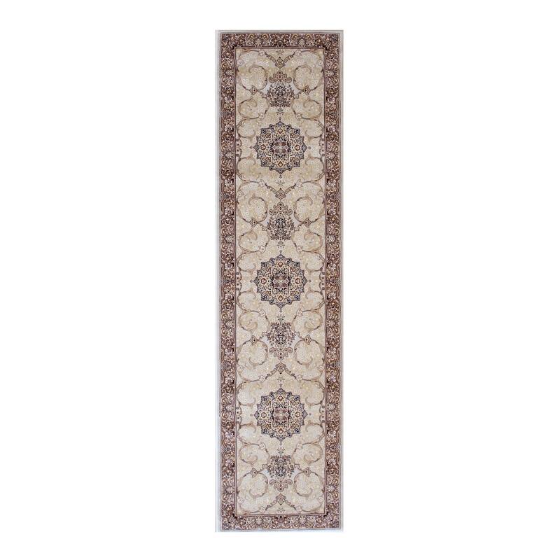 Beige Oriental Rug by , Elegant and Timeless Area Rug for Enhancing the Beauty and Sophistication of Your Living Room