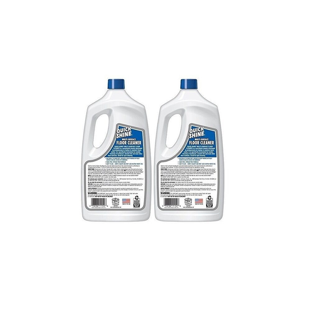 Shop Quick Shine Multi Surface Floor Cleaner 2 Pack 64 Oz On