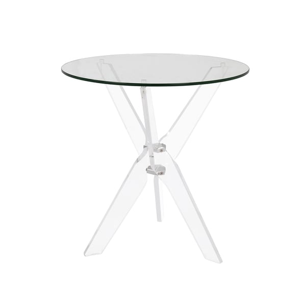 Clear Acrylic Accent Table Jafari Ghola