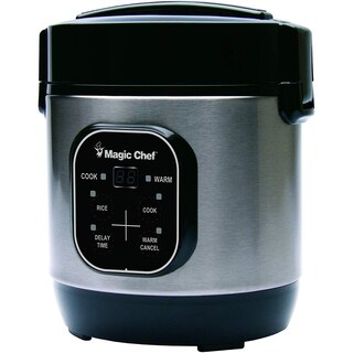 Magic Chef Rice Cooker Magic Chef MCSRC03ST 3 Cup Rice Cooker - Bed Bath & Beyond - 24019897