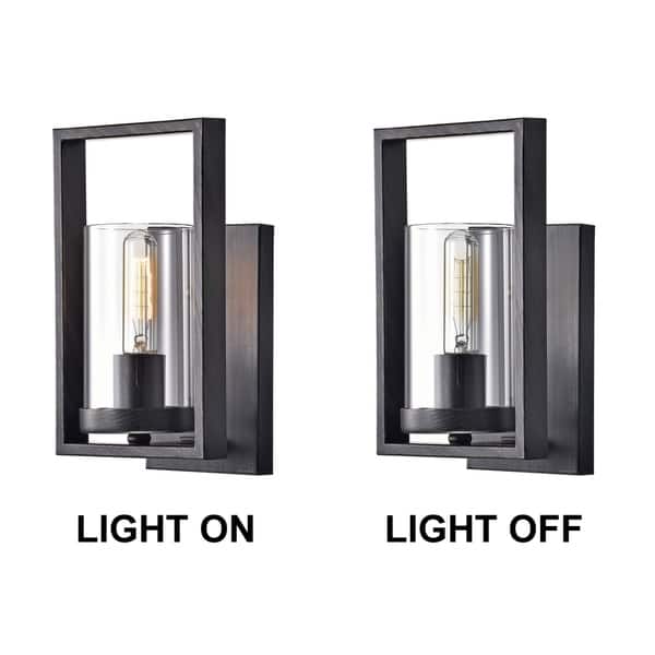 Pynsseu Industrial Black Wall Sconce 240 Degree Adjustable Vintage Wall Light for Living Room Kitchen Bedroom Galleries Aisle 2 Pack