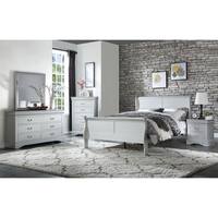 Acme Furniture Louis Philippe Bed, White - On Sale - Bed Bath & Beyond -  13214434