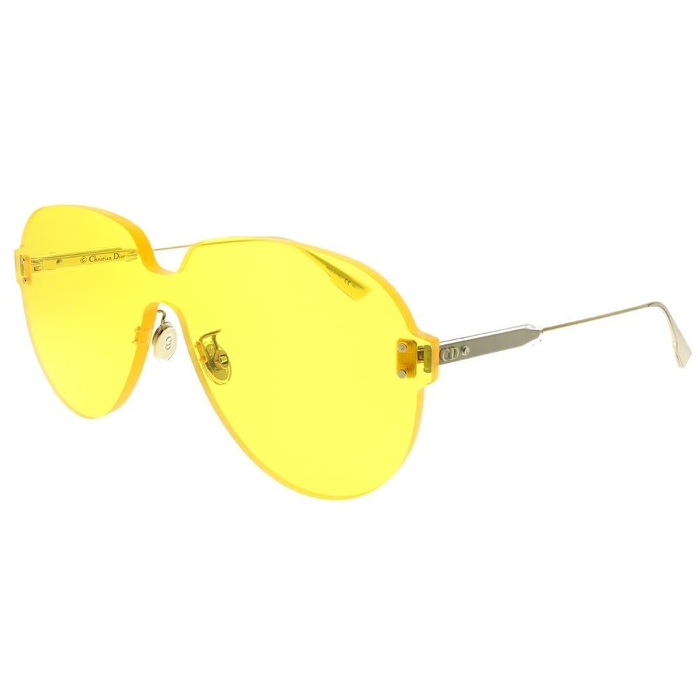 dior yellow sunglasses
