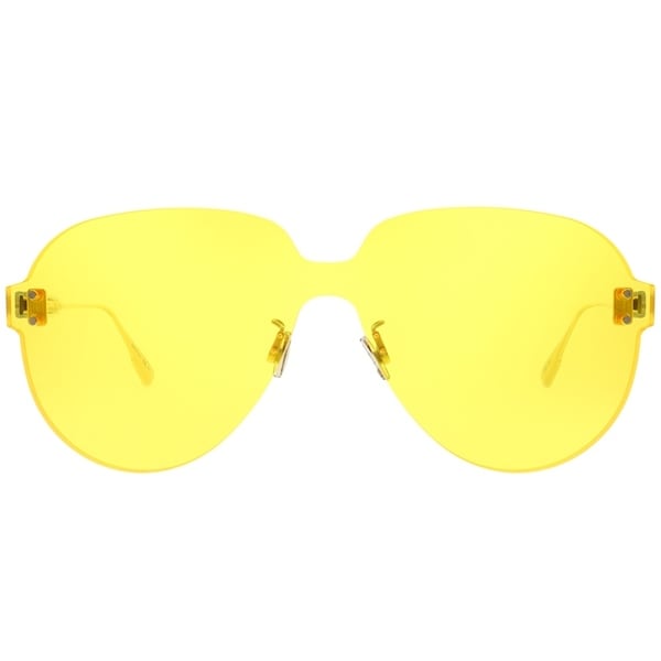 dior yellow sunglasses
