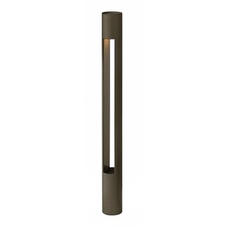 Hinkley Landscape Atlantis 4 Watt Bollard Light - Brown