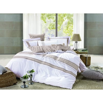 Broderie ensemble housse de couette Collection Cheyenne Embroidery Duvet Set