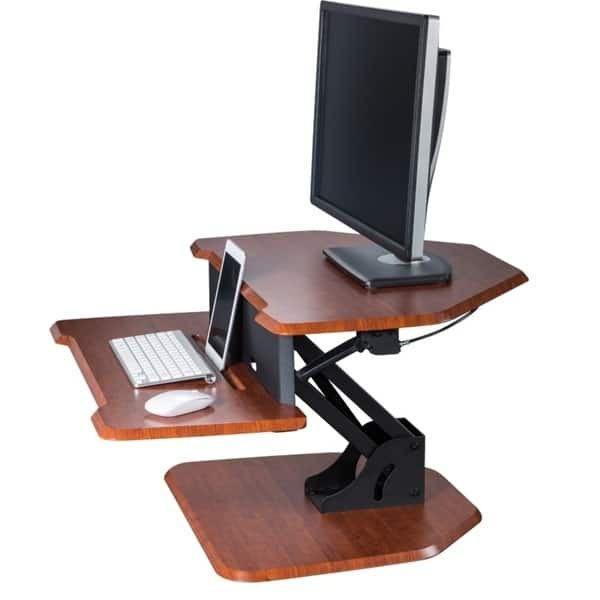 Shop Eureka Ergonomic Height Adjustable Corner Sit Stand Desk