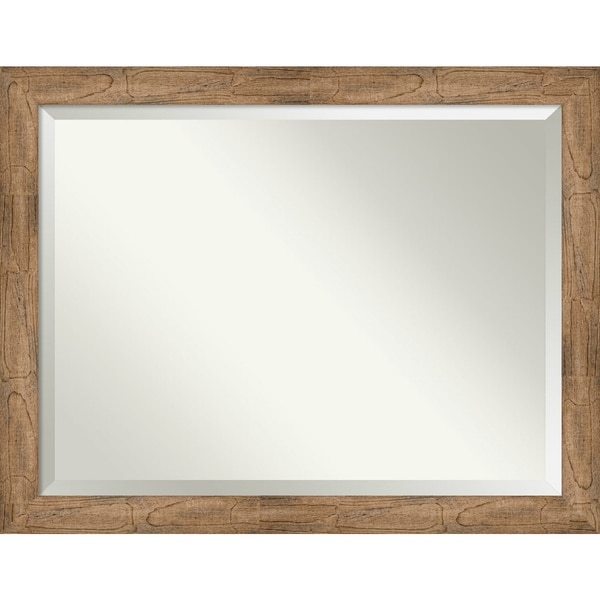Bathroom Mirror, Owl Brown