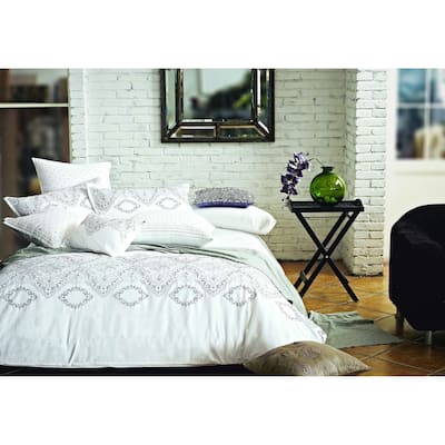 Broderie ensemble housse de couette Collection Brocade Embroidery Duvet Set