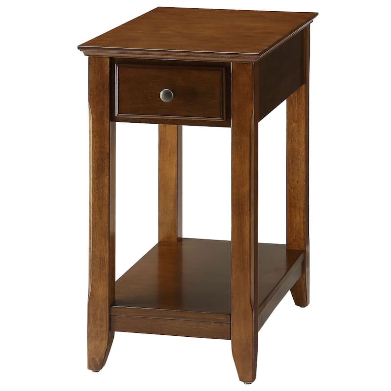 Modern Designs Bega Wooden Accent Side Table - Brown