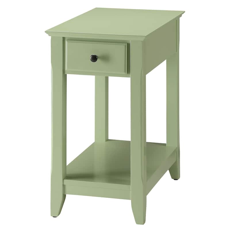 Modern Designs Bega Wooden Accent Side Table - Green