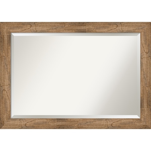 Wall Mirror, Owl Brown