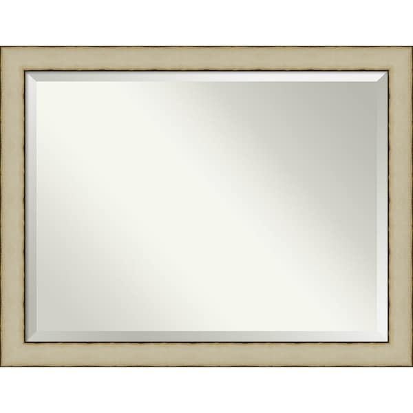 Bathroom Mirror, Rusted Cream