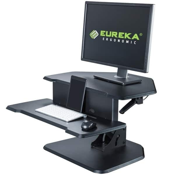 Shop Eureka Ergonomic Height Adjustable Corner Sit Stand Desk