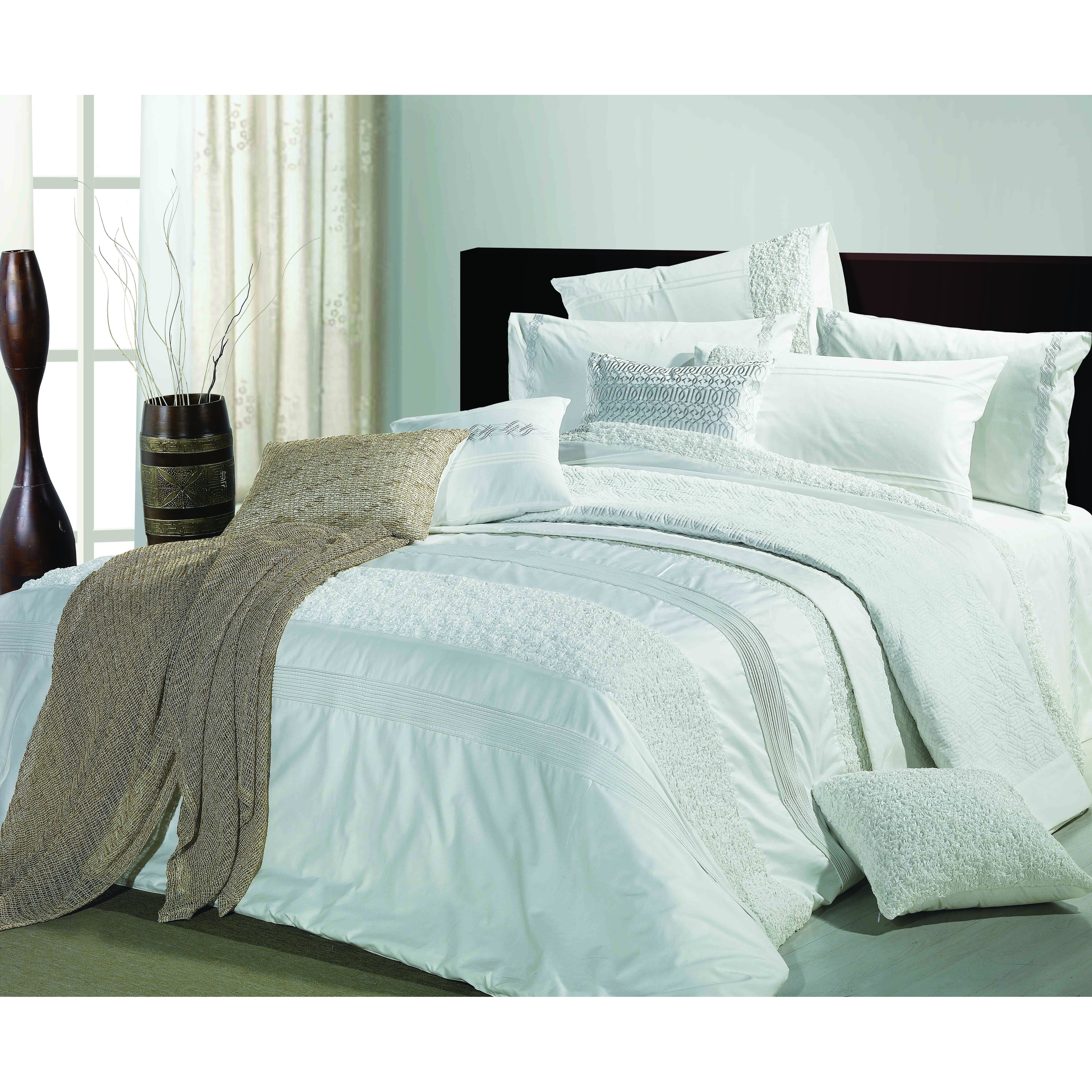 Broderie ensemble housse de couette Collection Glacier Embrodiery Duvet Set