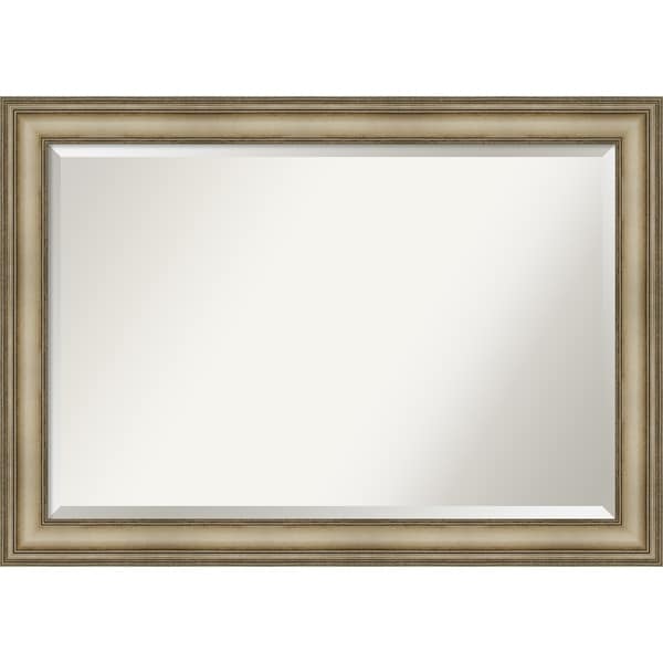 Wall Mirror, Mezzanine Antique Silver Narrow