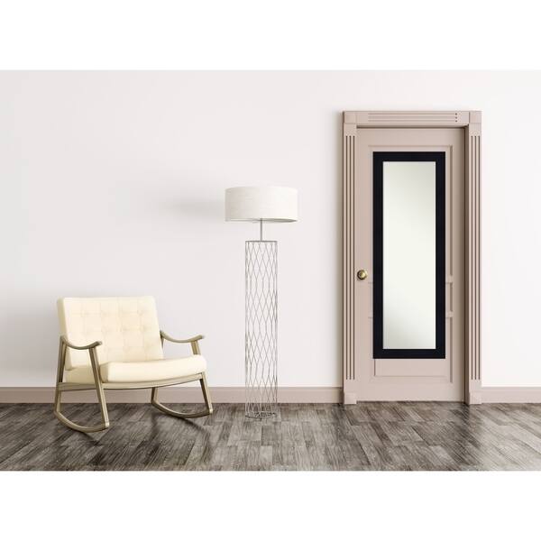 Shop On The Door Full Length Wall Mirror Shiplap Navy Outer Size