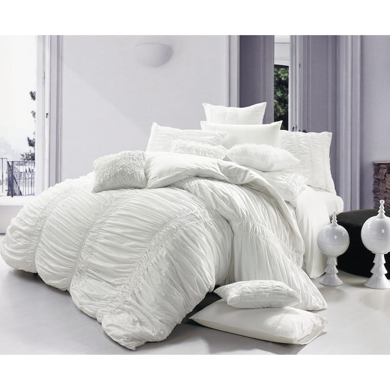 Broderie ensemble housse de couette Collection Belle Embroidery Duvet Set