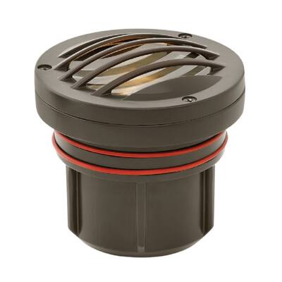 Hinkley Landscape 5 Watt Grill Top Well Light - Brown
