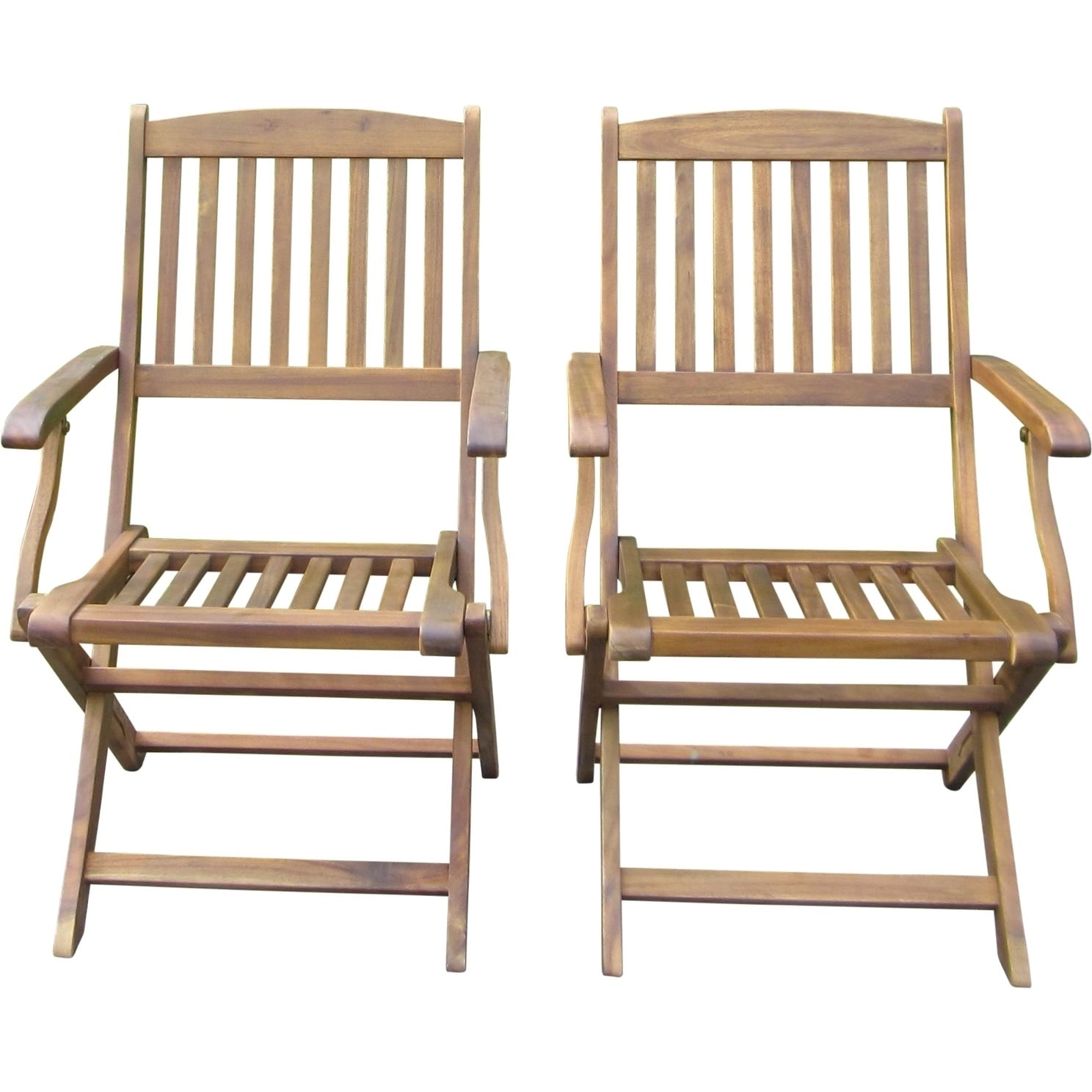 Sutton Acacia Folding Chairs Set Of 2 24035656 Sutton Acacia Folding Chairs Set