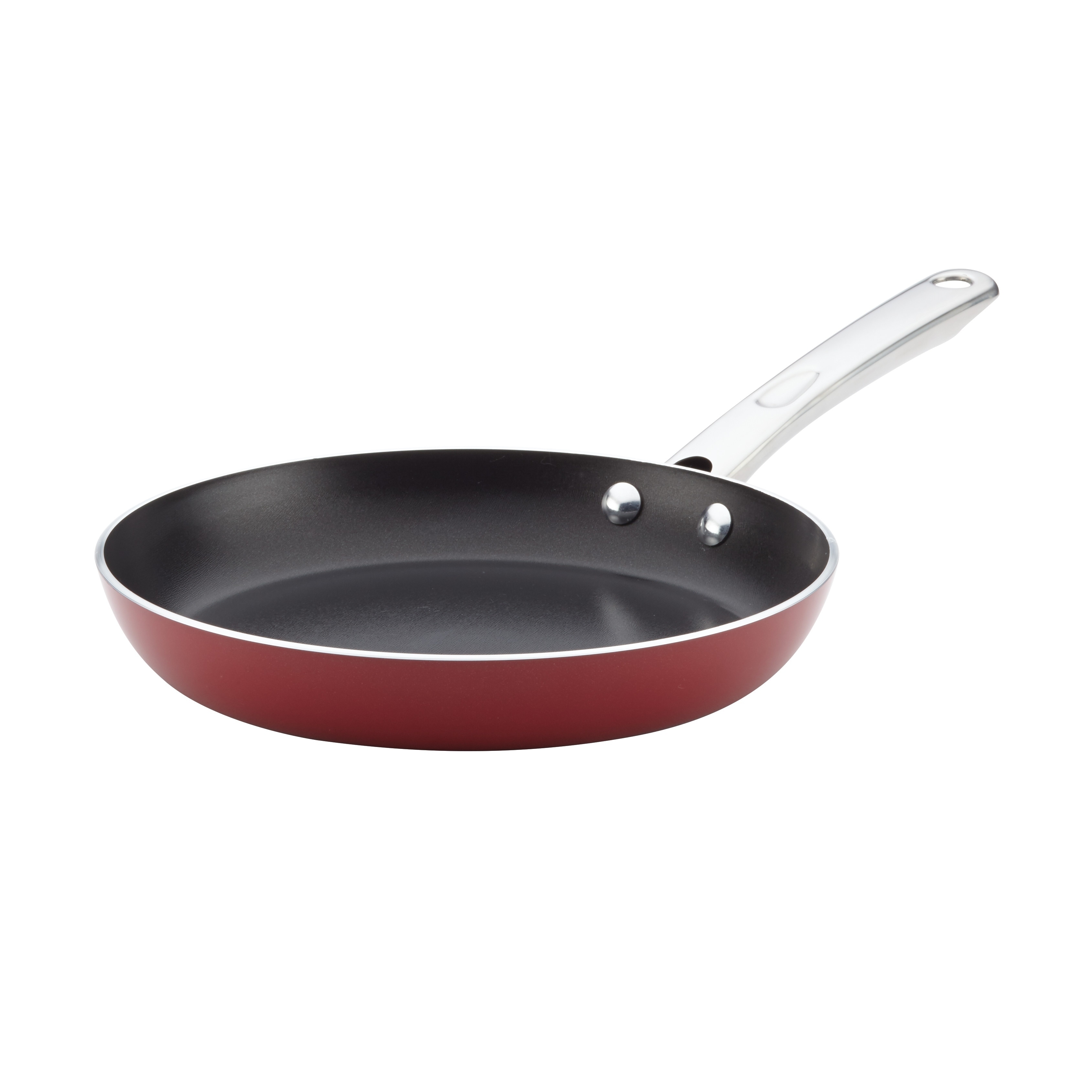 Farberware Buena Cocina Aluminum 9.75-Inch Nonstick Skillet, Red - Bed Bath  & Beyond - 24038134