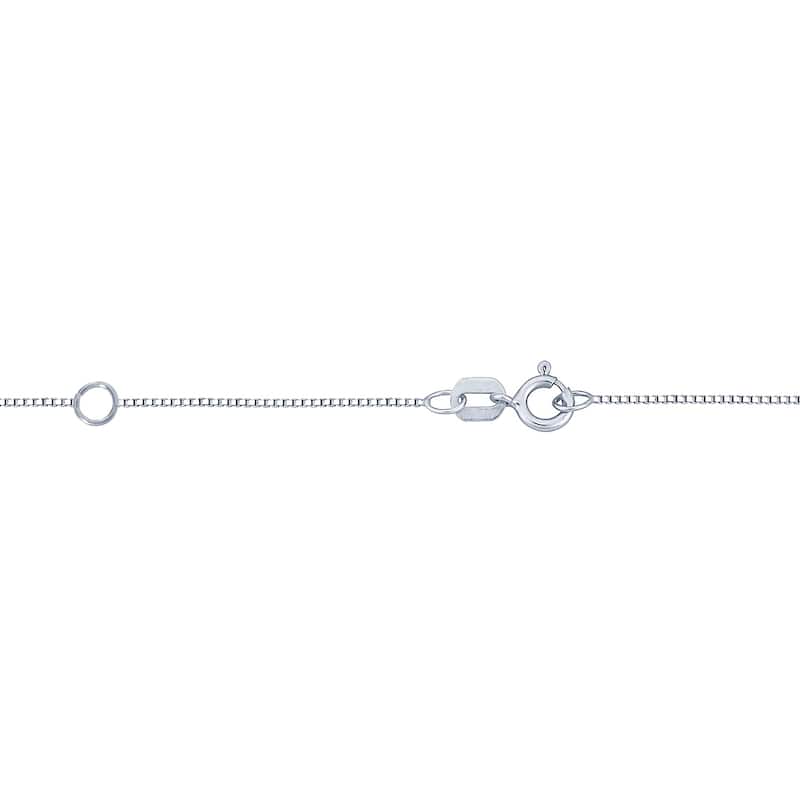 Auriya 18k Gold 3ctw Round Solitaire Moissanite Necklace 6-prong Basket - 9.3 mm