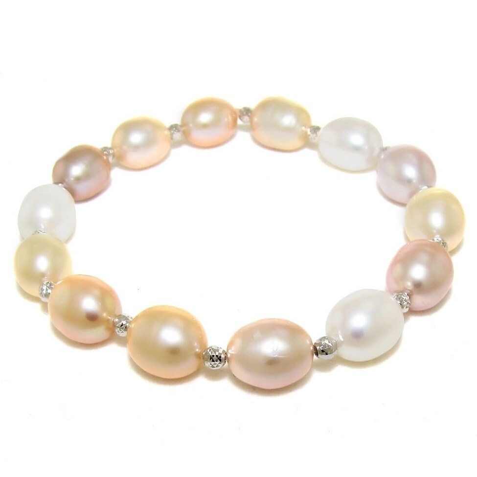 9-10mm Natural White Freshwater Cultured Pearl 925 Silver Leaf pendant Necklace 9-10mm Natural White Freshwater Cultured Pearl 925 Silver Leaf pendant Necklace