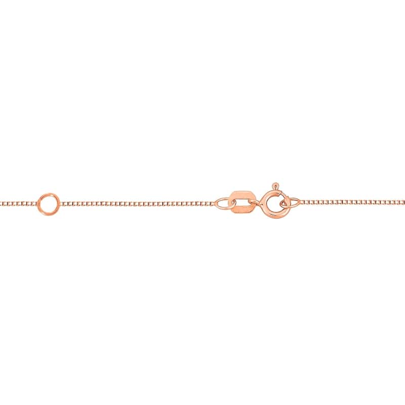 Auriya Round Solitaire Moissanite Necklace 3 1/2ctw 6-prong Basket 18k Gold - 9.8 mm