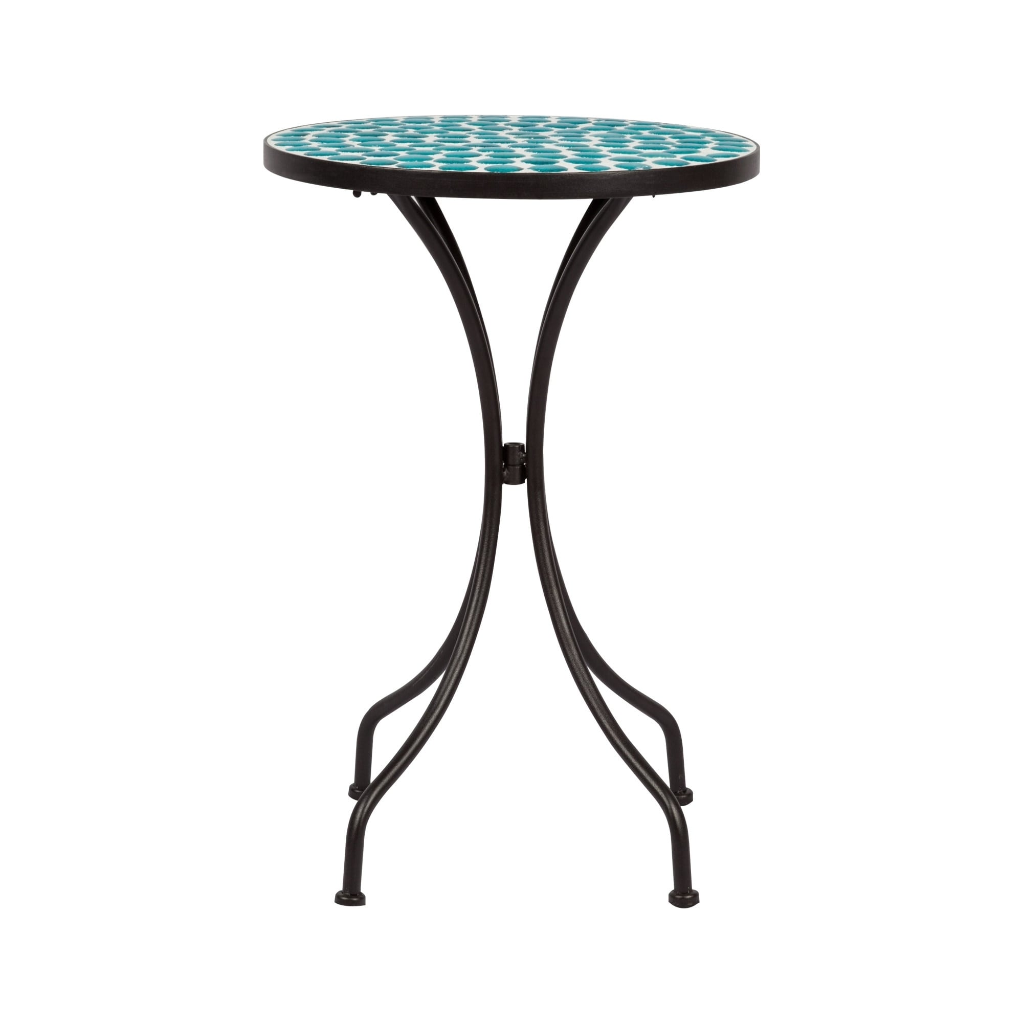 Mosaic Side Table Green Polka Dots On Free Shipping Mosaic Side Table Green Polka