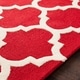preview thumbnail 7 of 6, Hand-Tufted Till Moroccan Trellis Wool Rug - 9' x 13'