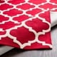 preview thumbnail 4 of 6, Hand-Tufted Till Moroccan Trellis Wool Rug - 9' x 13'