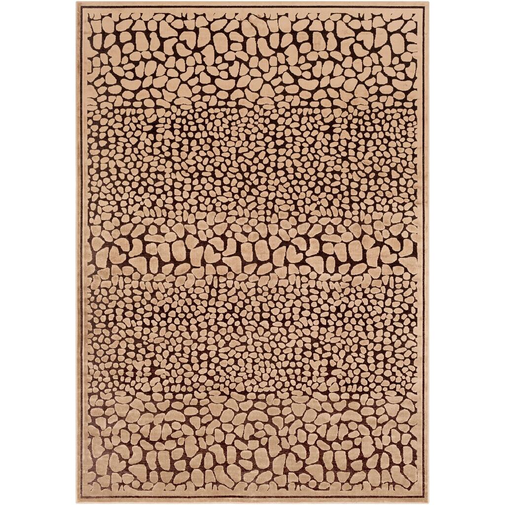 Auvergne Viscose/Chenille Animal Print Area Rug - 8'8" x 12'