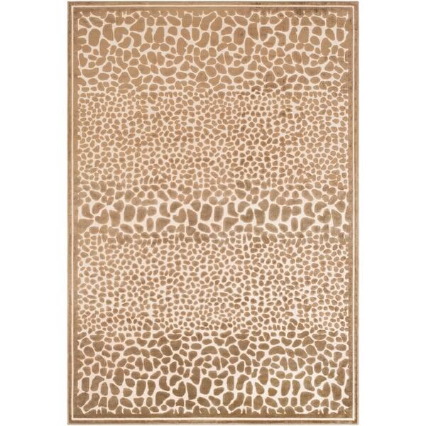 Auvergne Viscose Chenille Animal Print Area Rug 7 6 Auvergne Viscose Chenille Animal Print Area Rug 7 6