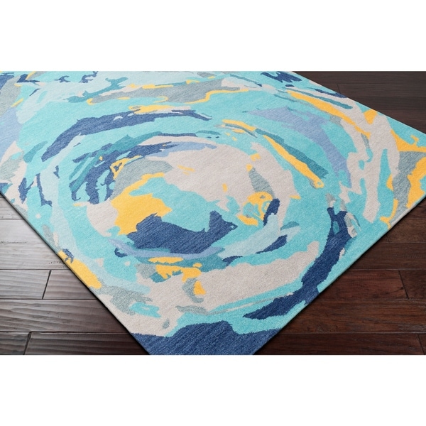 Hand-Tufted Dynamic Wool Area Rug - 8' x 10'