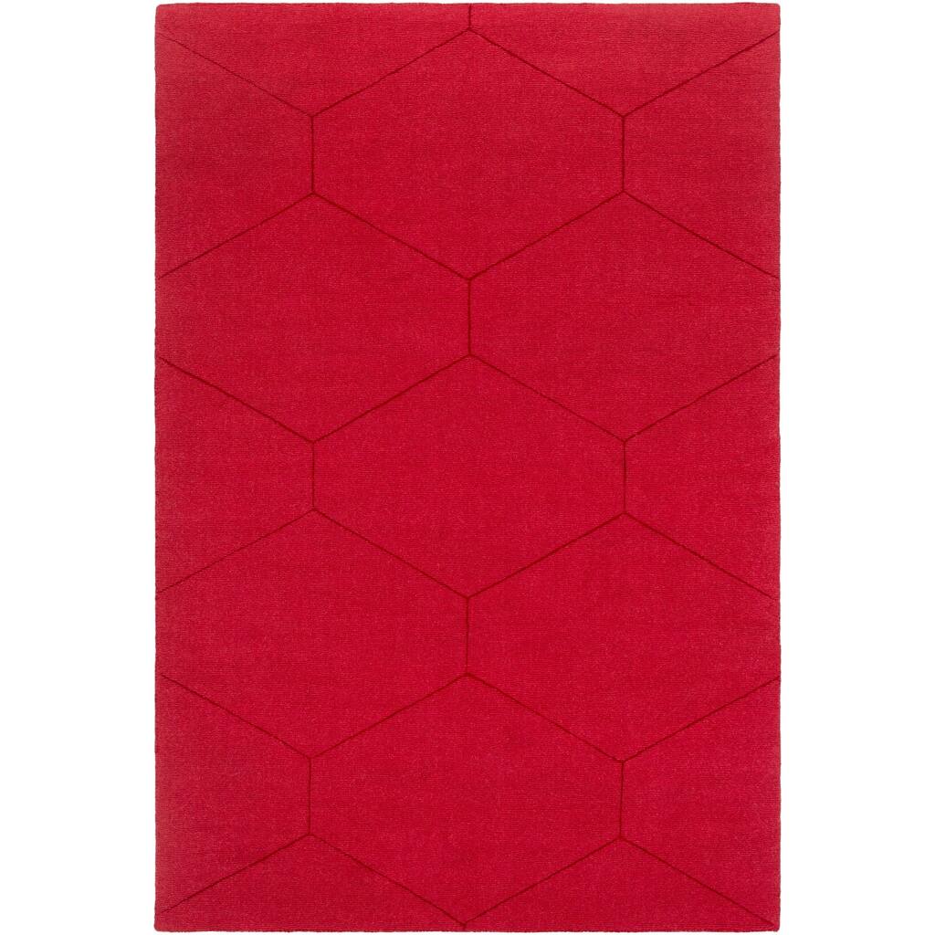 Handmade Hironia Wool Area Rug - 8' x 10'