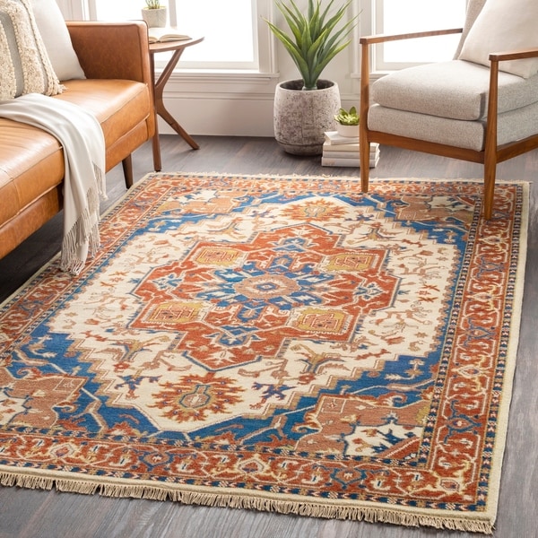 Hand-Knotted Jupiter Wool Area Rug - 8' x 11'