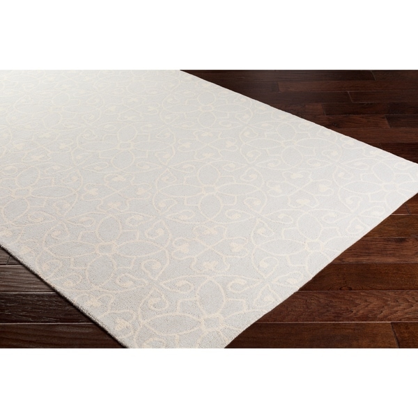Hand-Hooked Caselli Wool Area Rug - 4' x 6'