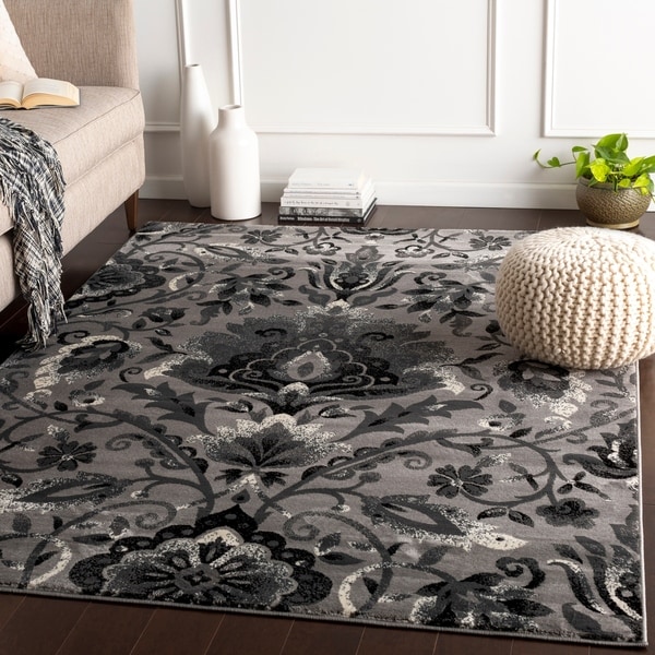 Chino Transitional Damask Accent Rug - 2' x 3'3"