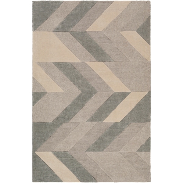 Hand-Tufted Ancren Wool Accent Rug - 2' x 3'