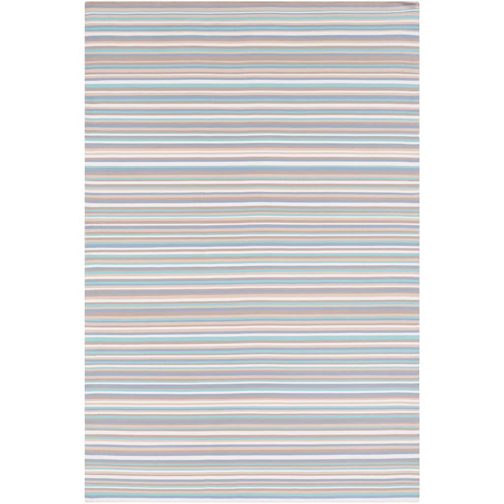 Giornico Classic Striped Indoor/ Outdoor Accent Rug - 2' x 3'