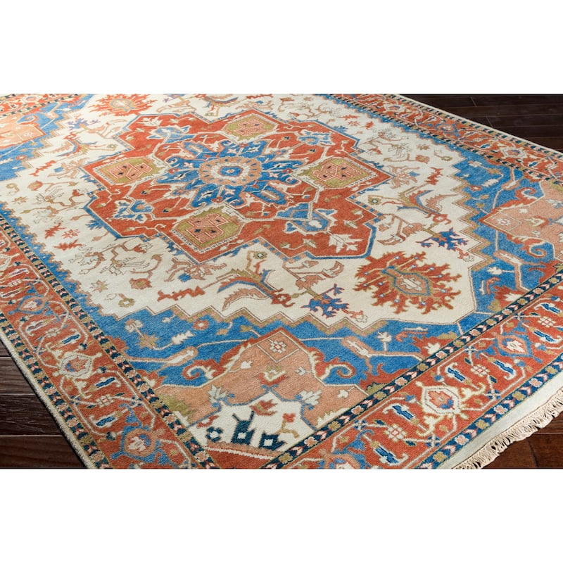 Hand-Knotted Jupiter Wool Accent Rug - 2' x 3'