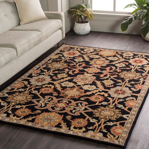 Hand-Tufted Acton Floral Wool Rug - 2'3" x 10' Runner