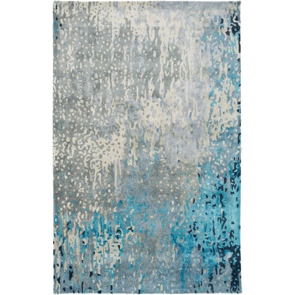 Hand-Tufted Savanna Abstract Indoor Area Rug - 6' x 9'