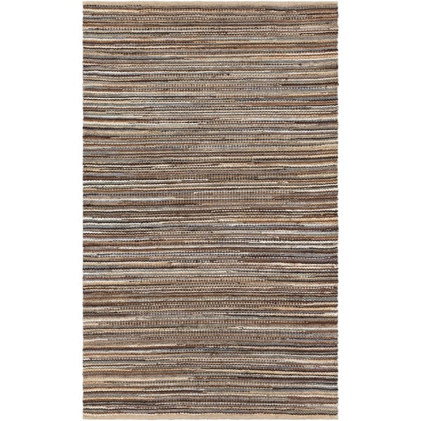 Hand-Woven Annita Jute Area Rug - 5' x 7'6"