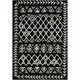 Xia Black Bohemian Nomad Area Rug - 7'10