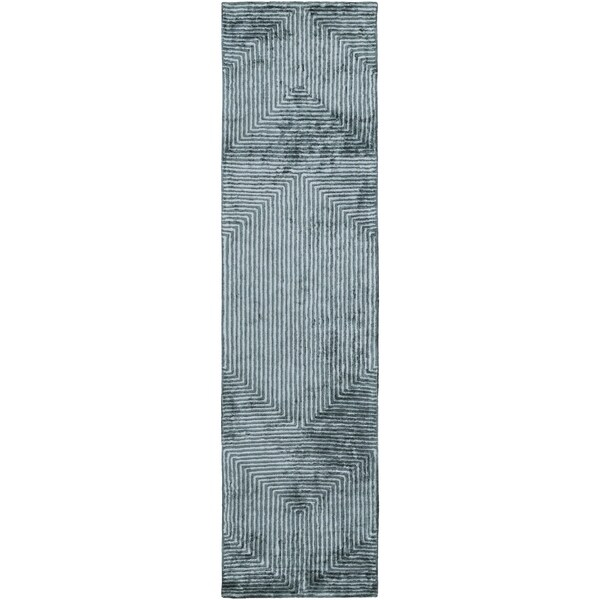 Hand-Tufted Emeline Viscose Runner - 2'6" x 8' Runner