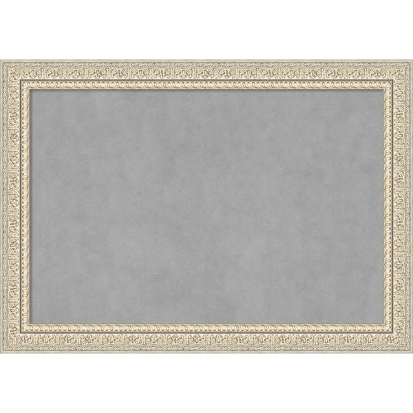 Framed Magnetic Board, Fair Baroque Cream